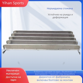 Външна стойка за тенис на маса с мрежеста рамка от неръждаема стомана