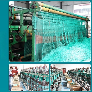 Полиетиленова мрежа с възли за спортни терени, голф, ферми и ски курорти — защита