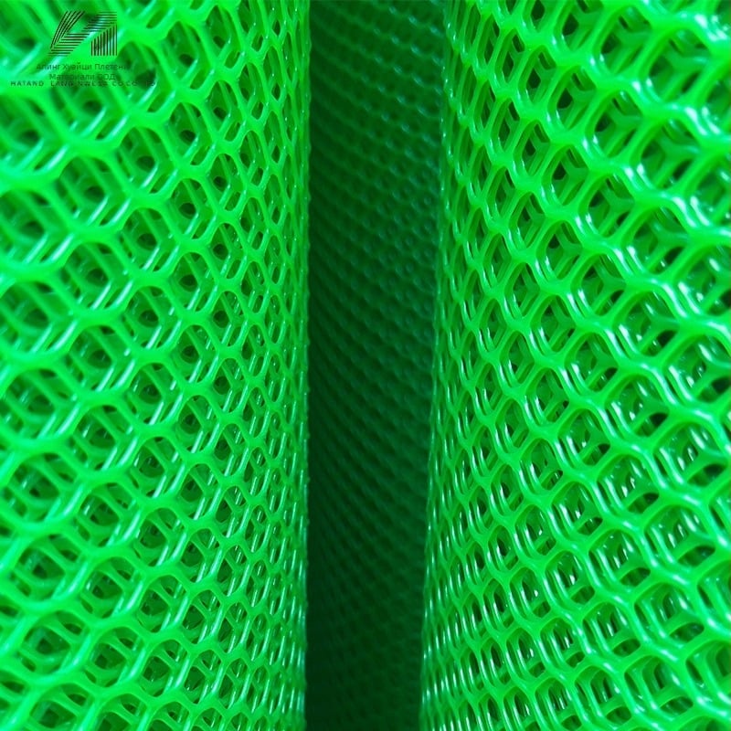 Пластмасова балконна защитна мрежа за птици — за развъждане и отглеждане на кокошки и патици, защита срещу падане, подсилена оградна мрежа