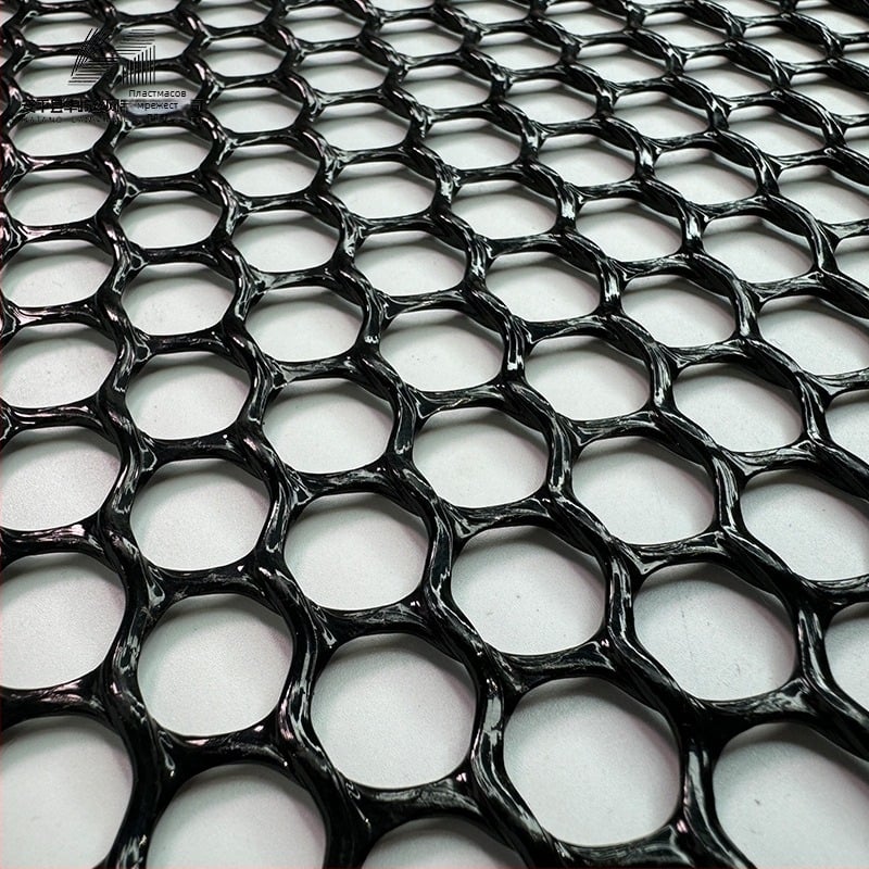 Пластмасова мрежа за разделяне на рафтове Huaqi — преградна мрежа за рафтове и мрежа за хладилник/тави; подходяща за огради в супермаркети, складове и градини