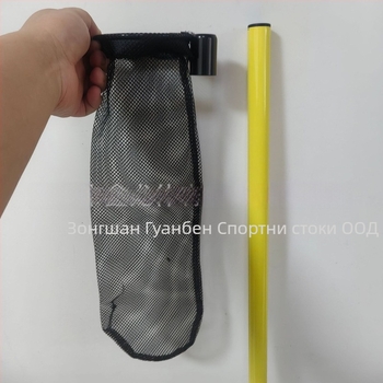 Чанта за съхранение на мрежа за pickleball — метална и найлонова конструкция, преносима, тегло 100 g