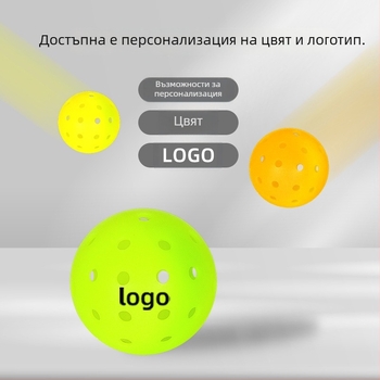 Pickleball топка, 40 отвора, PE материал, тегло 26 g, марка Good couple