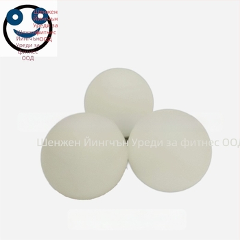 Светеща PVC хокей топка за уличен хокей и хокей на лед, 50 g, твърдост 60–70°, печатано лого