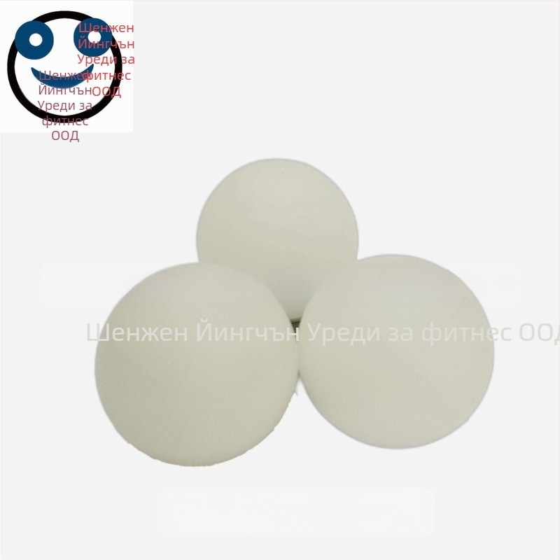 Светеща PVC хокей топка за уличен хокей и хокей на лед, 50 g, твърдост 60–70°, печатано лого