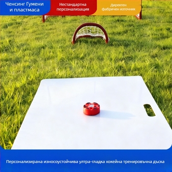 Полиетиленова дъска за хокейна тренировка, пластмасови части, модел 10, стандарт за качество 1