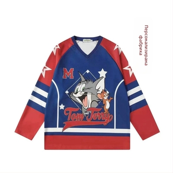 Униформа за хокей на лед, персонализирана с дигитален сублимационен печат, бързосъхнеща, 100% полиестер, унисекс за възрастни