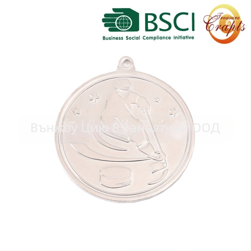 Медали за спортни събития от цинкова сплав, персонализирани с печат на лого