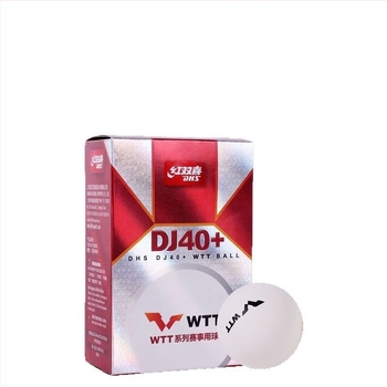 Топка за тенис на маса DHS 40+ 3-звездна ABS+
