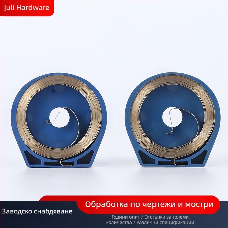 Неръждаема стомана — пружинен навивен вал за мрежата на тенис на маса, телескопичен турбинен пружинен механизъм