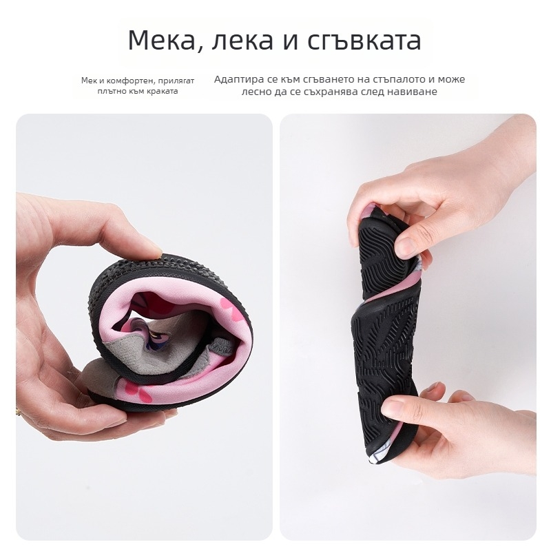 Детски водни обувки за гмуркане: антихлъзгави подметки, устойчиви на порязвания, удароустойчиви