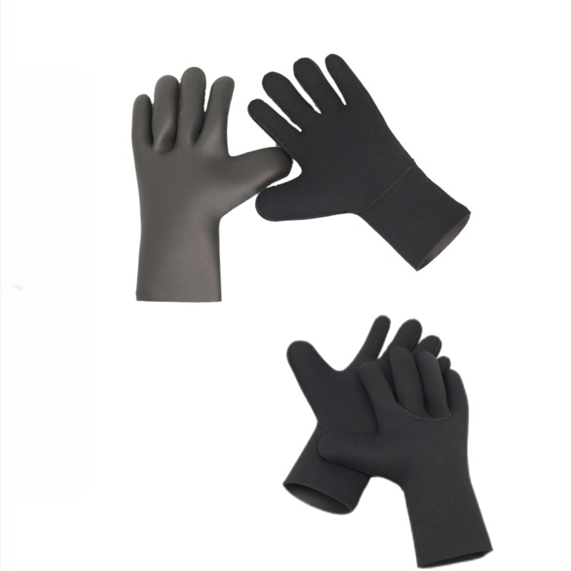 Ръкавици за гмуркане, 3 мм лека кожа, антихлъзгащи, антипробивни, бързосъхнещи за плуване и сърф