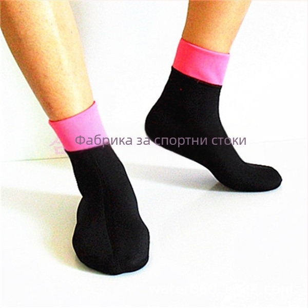 Дайвинг чорапи с дълъг тръбен крак, дебели, антифрикционни; материя: найлонова прежда и полиестер 80%