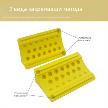 Триъгълен EVA йога блок за отваряне на раменете, освобождаване на фасцията и рехабилитационни тренировки