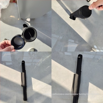 Инструментална чанта Lei Fa за флейта и рибарска въдица с цип, китайски стил, произход Китай