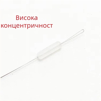 Цилиндричен прозрачен комплект дистанционни мъни за риболовна линия – Материал: копринено цвете; Форма: цилиндрична; Прозрачност: прозрачен; Код на продукта: F97JH86M6TSTH8