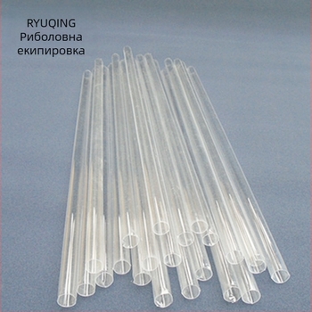 Прозрачен PVC риболовен флоут тръба и кутия за плувки, едночастова пластмасова конструкция