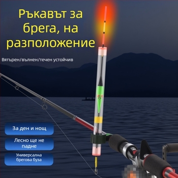 Wickert риболовна вертикална плаваща дрейф с цифрова нощна функция, брегова плаваща, композитен материал
