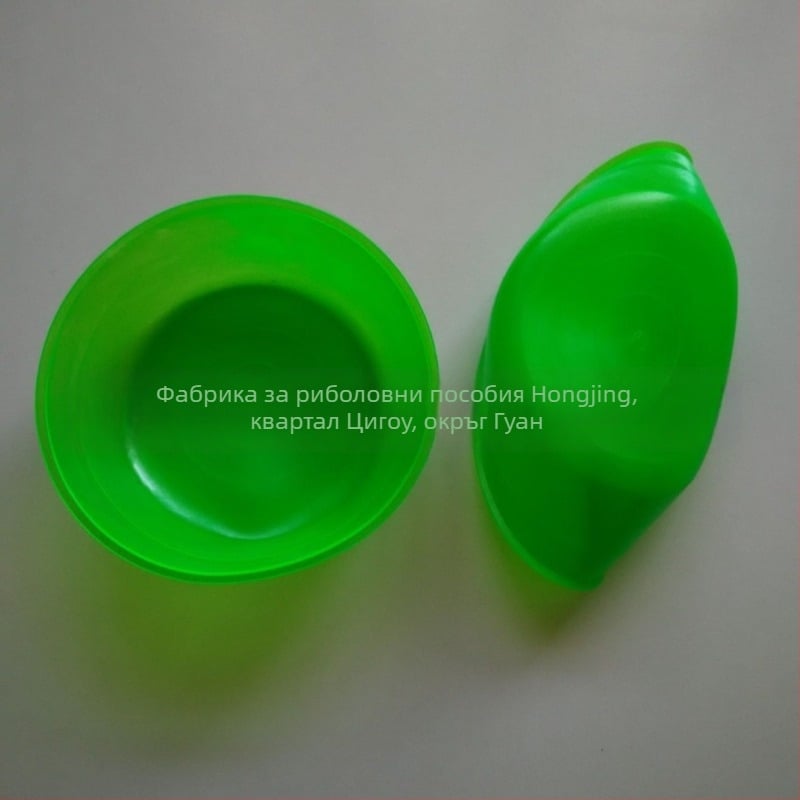 Мека кожена купа за риболовни примамки и хранителни смеси – съд за смесване на примамки