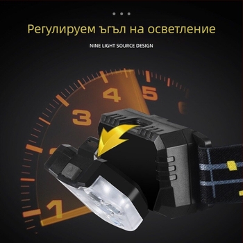 LED челна лампа за къмпинг с 3x AA сухи батерии, LED светлинен източник, възможност за печат на лого, обхват 100–200 м