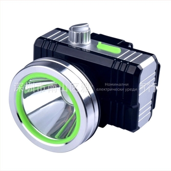 LED челна лампа Janomine | 20W, 3800mAh презареждаща, далекобойност 200-500 м, с ръчно завъртане, зарядно включено