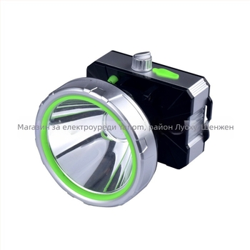 LED челна лампа Janomine | 20W, 3800mAh презареждаща, далекобойност 200-500 м, с ръчно завъртане, зарядно включено