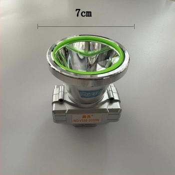 Челна лазерна лампа, презареждаща се, 30W, 6000mAh, алуминиева сплав, обхват 100–200 м