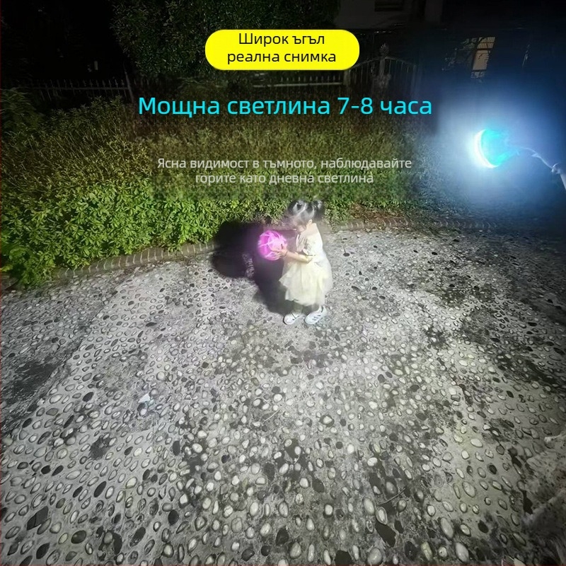 LED челна лампа за риболов и къмпинг – дълъг обсег, 150–300W, батерия 5000–7500mAh, LED източник, ABS корпус, презареждаема, зарядно включено
