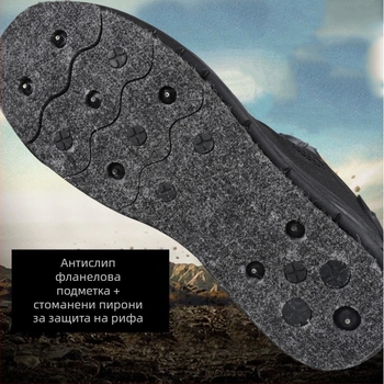 Риболовни обувки от гума, марка seufite, модел 3005