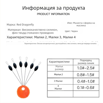 Комплект аксесоари за риболов - Space Bean, 48 опаковки на плоча, висока концентричност