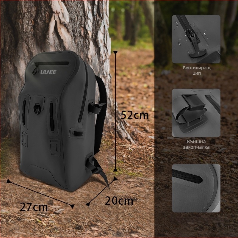 Раница за открит спорт – TPU материал, водоустойчива конструкция, подкладка TPU, стил свободно пътуване