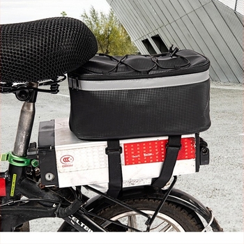 MJR модел 340 PVC водоустойчива чанта за задната седалка на велосипеда