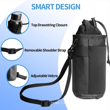 Найлонов изолиран държач за бутилка вода за кормилото на велосипеда