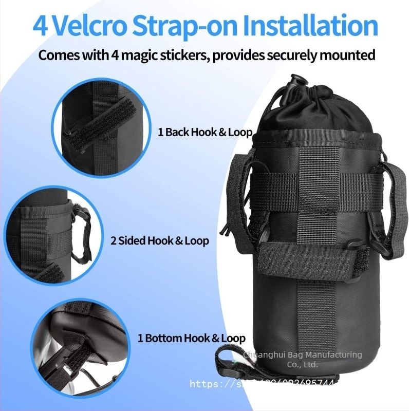 Найлонов изолиран държач за бутилка вода за кормилото на велосипеда