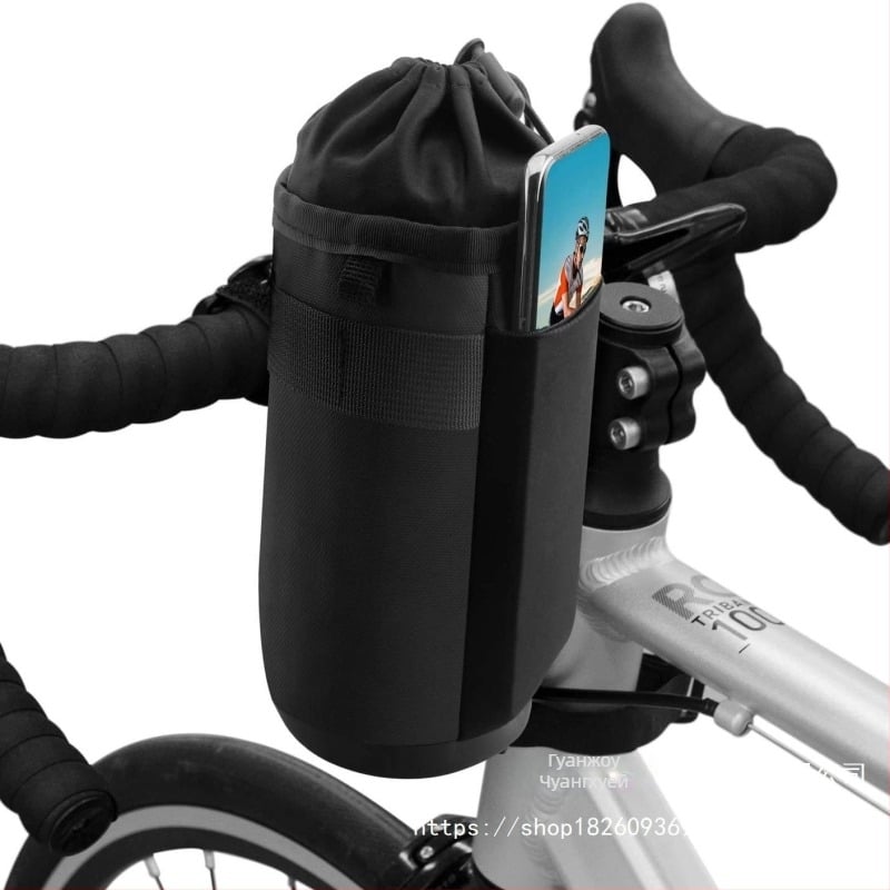 Найлонов изолиран държач за бутилка вода за кормилото на велосипеда
