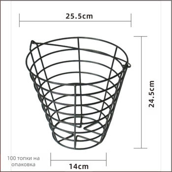 Кошница за топки за голф от стомана, персонализирана, подходяща за промоции, юбилейни тържества и откривания
