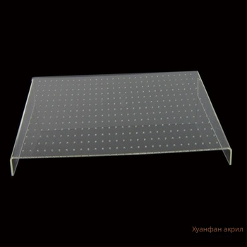 Magic Sail акрилна витрина за бижута, Л-образна стойка за обици