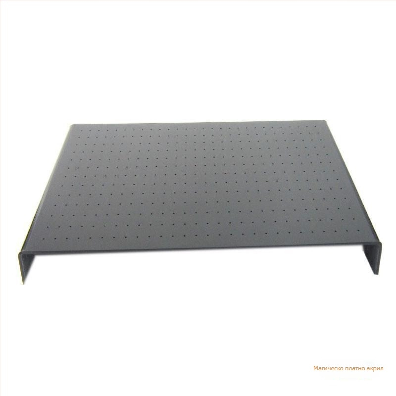 Magic Sail акрилна витрина за бижута, Л-образна стойка за обици