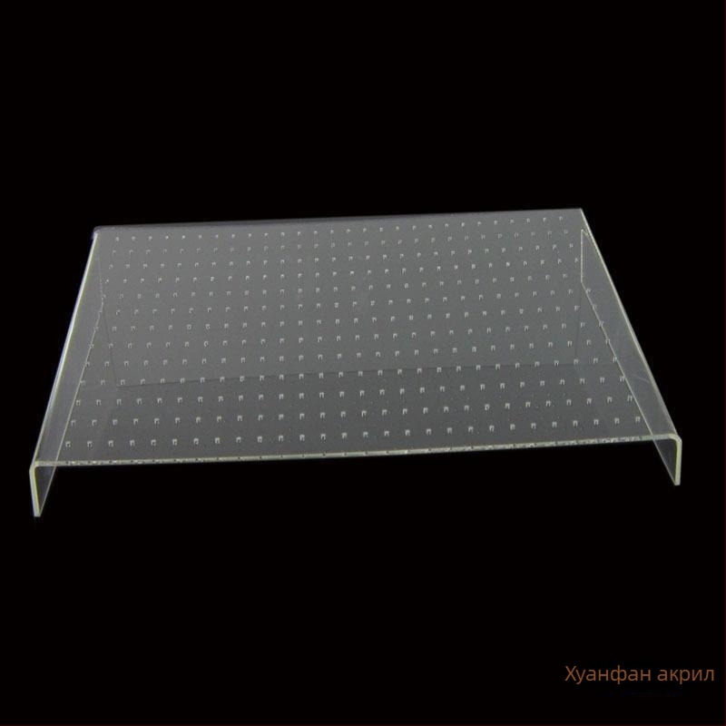 Magic Sail акрилна витрина за бижута, Л-образна стойка за обици