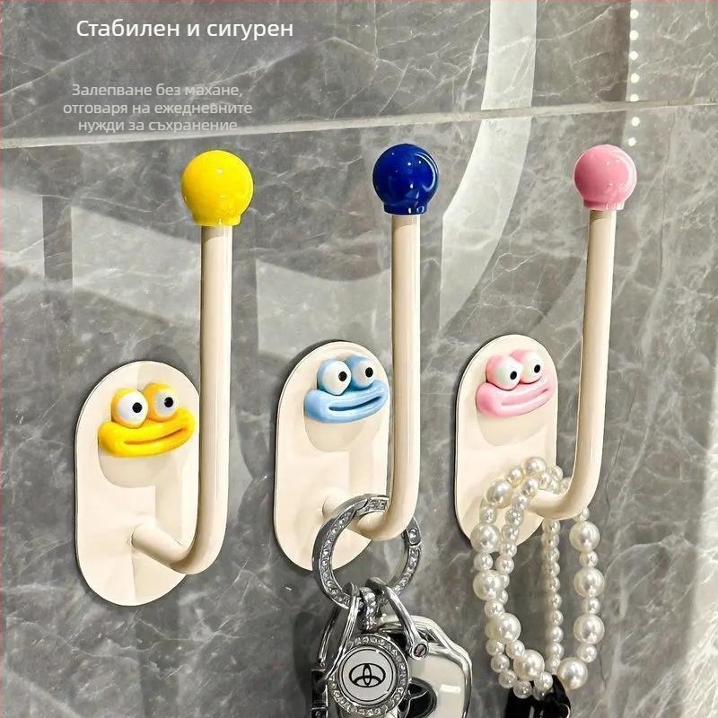 Стенно монтирана поставка за бижута и козметика – едноетажна прахоустойчива държач за бижута