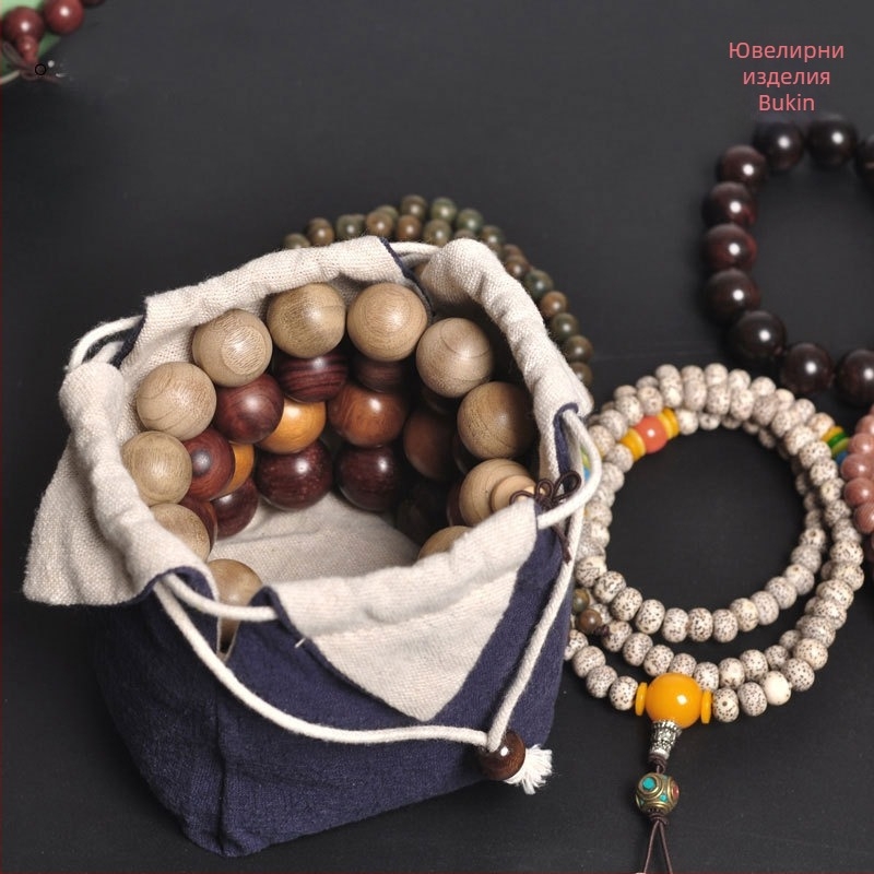 Чанта за бижута, прахоустойчива, хартиен материал, пасторален стил