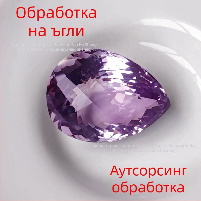 Ювелирен комплект - кристален материал, полу-механично и полу-ръчно производство, OEM и персонализиране, 10 машини за обработка, денен капацитет 100, обработка на предоставени материали