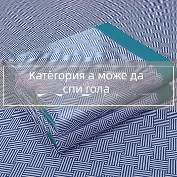 Мат от ледена коприна с бродирано тъкане, химическо влакно, китайски стил, зимно-лятно двойно използване