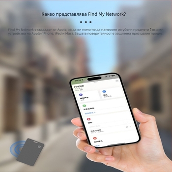 Умен тракер против изгубване K2 Pro, ABS корпус, 110 mAh батерия, Неограничено безжично разстояние, Универсална съвместимост