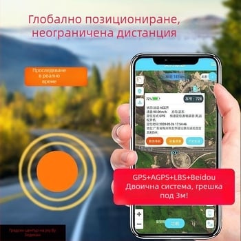 Автомобилен GPS тракер – антикраден локатор със сателитно позициониране (3C сертификат: 2021180717024326)