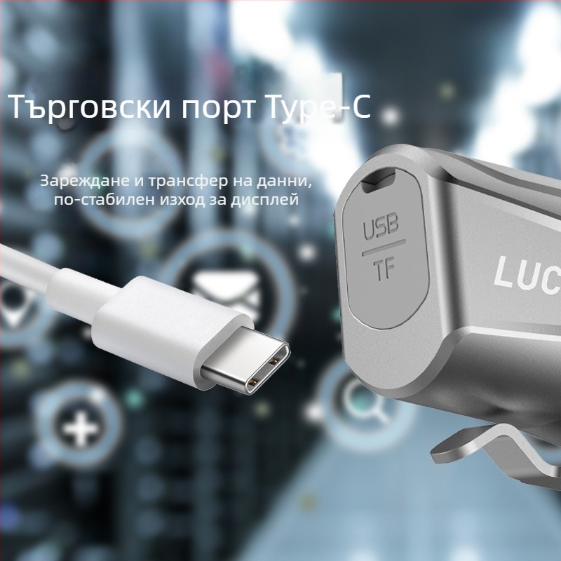 K66 Регистратор за велосипед/мотоциклет, монтиран на кормило, 120° ъгъл на заснемане, 2.0 MP, поддръжка на TF карта до 64 GB, с вградено захранване