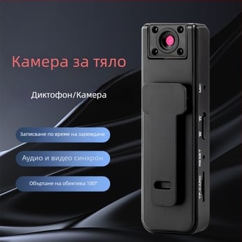 A9 Заден клип-рекордер, 90° ъгъл на кадриране, 1 MP, USB интерфейс, TF карта до 128 GB