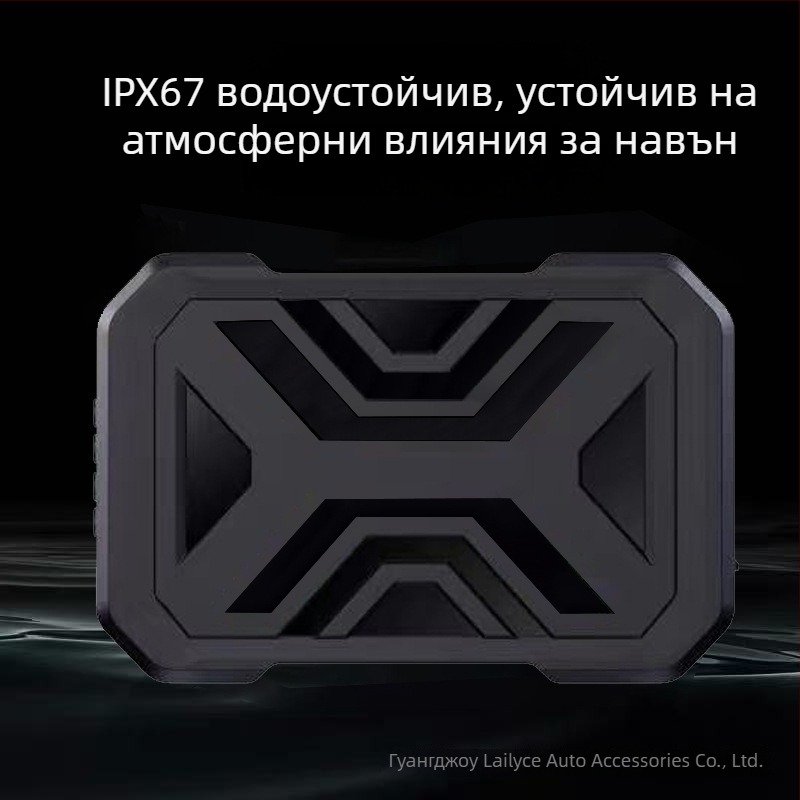 Мотоциклетен преден и заден видеорегистратор, 1080p двойно заснемане, 140° ъгъл, поддържа до 128GB microSD, DC 12–72V