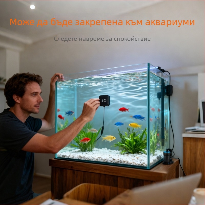 Стъклена камера за интелигентно домашно наблюдение, вътрешна и външна употреба, 3MP/2K резолюция, минимално осветление 0.1 lux, обектив 3.6 mm, IR дистанция 10 m, компенсация на задното осветление, 5V захранване, детекция на движение