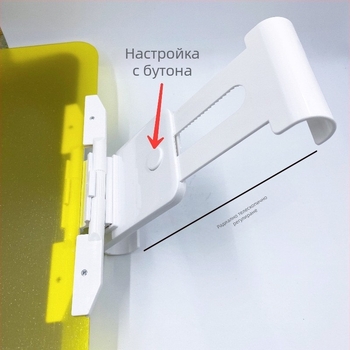 Автомобилен слънцезащитен огледало за нощно шофиране, акрилен материал, вградена инсталация, универсален, предна част