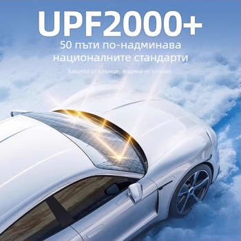 Слънцезащитно покривало за предното стъкло на Toyota Corolla Ruiyang, графен, топлоизолация, монтаж със щипки